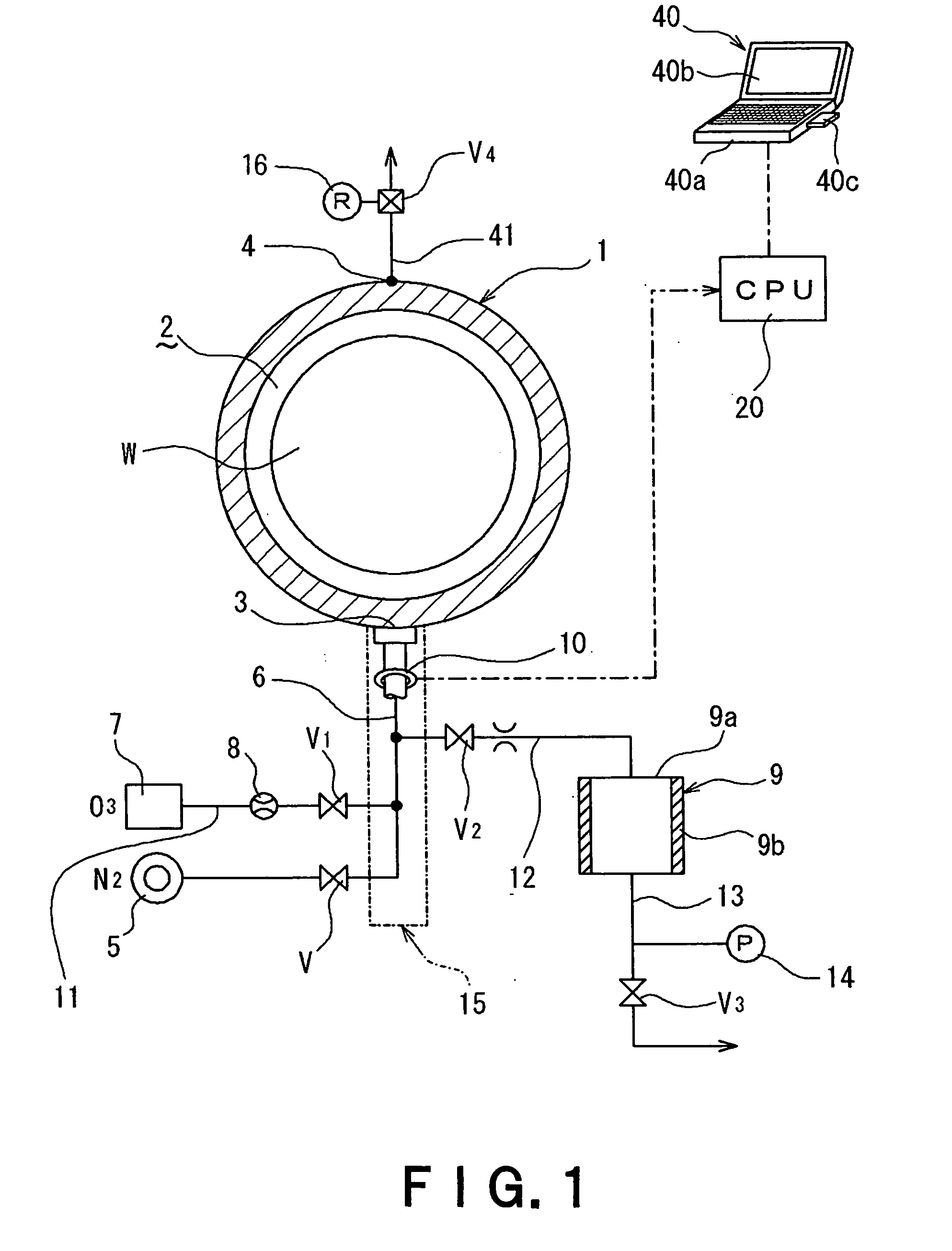 Processing-fluid flow measuring method