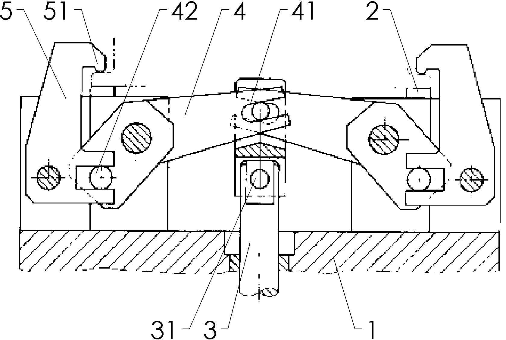 Floating compression device