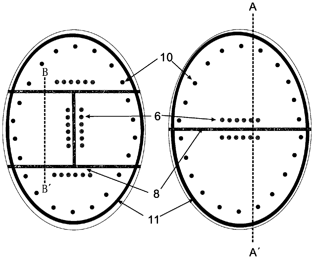 Closed underground brine mining system and construction method thereof