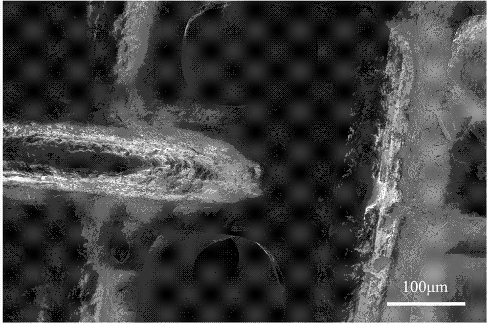 Preparation method of organic macromolecule polymer coating oil-water separating net