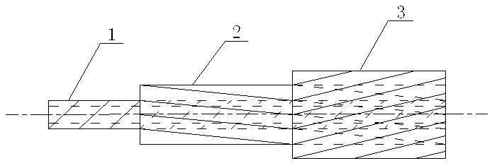 Automatic temperature-rising power transmission line system