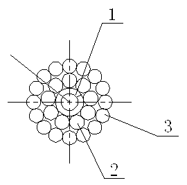 Automatic temperature-rising power transmission line system