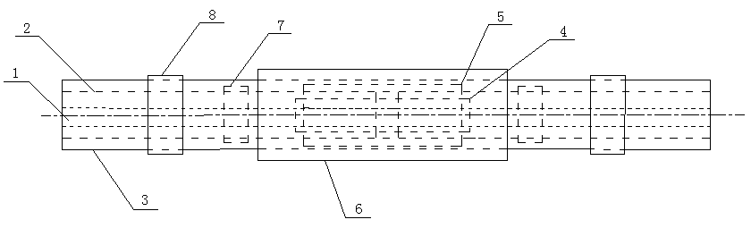 Automatic temperature-rising power transmission line system