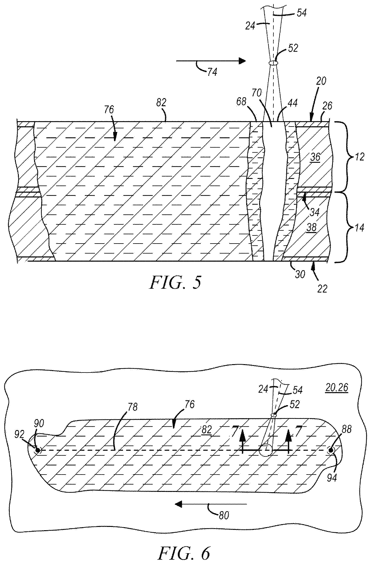 Method for laser welding metal workpieces using a combination of weld paths