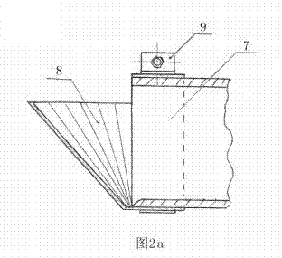 Direct-discharge water-saving pedestal pan with elastic water seal door by using water impact force