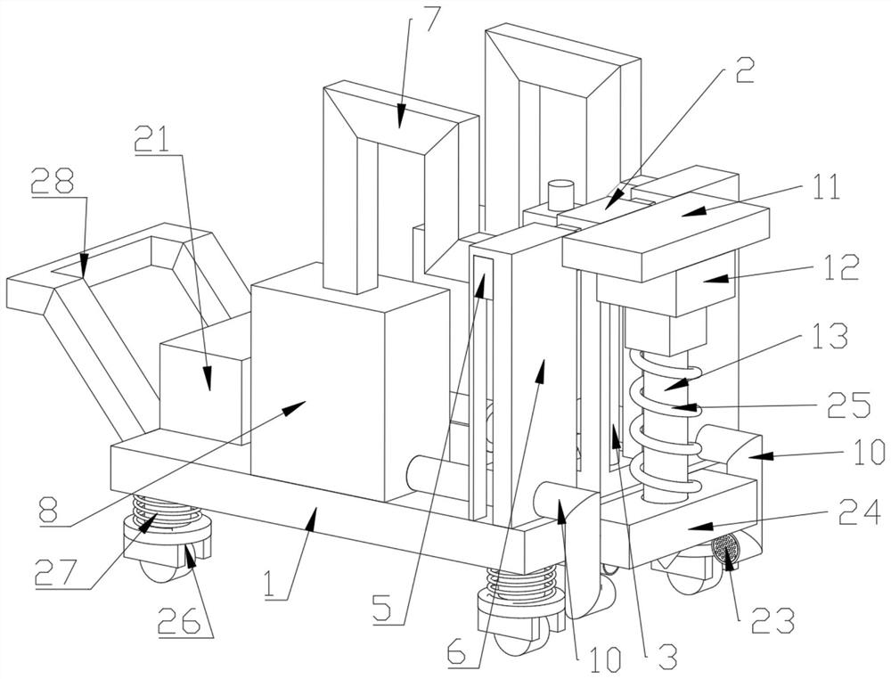 Pile driver for road and bridge construction