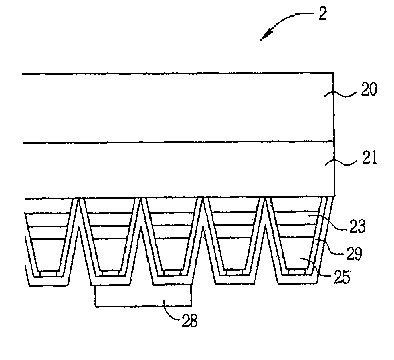 Flip-chip light-emitting device with micro-reflector