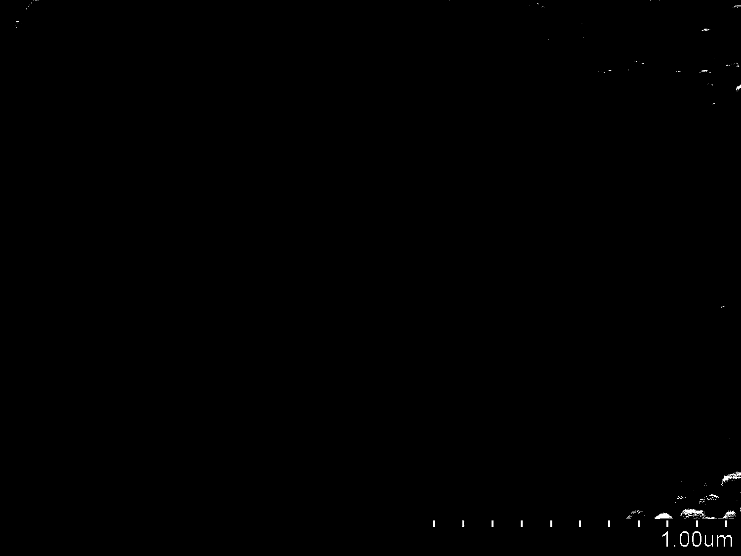 Silver nanocrystalline preparation method with surface raman enhancing effect