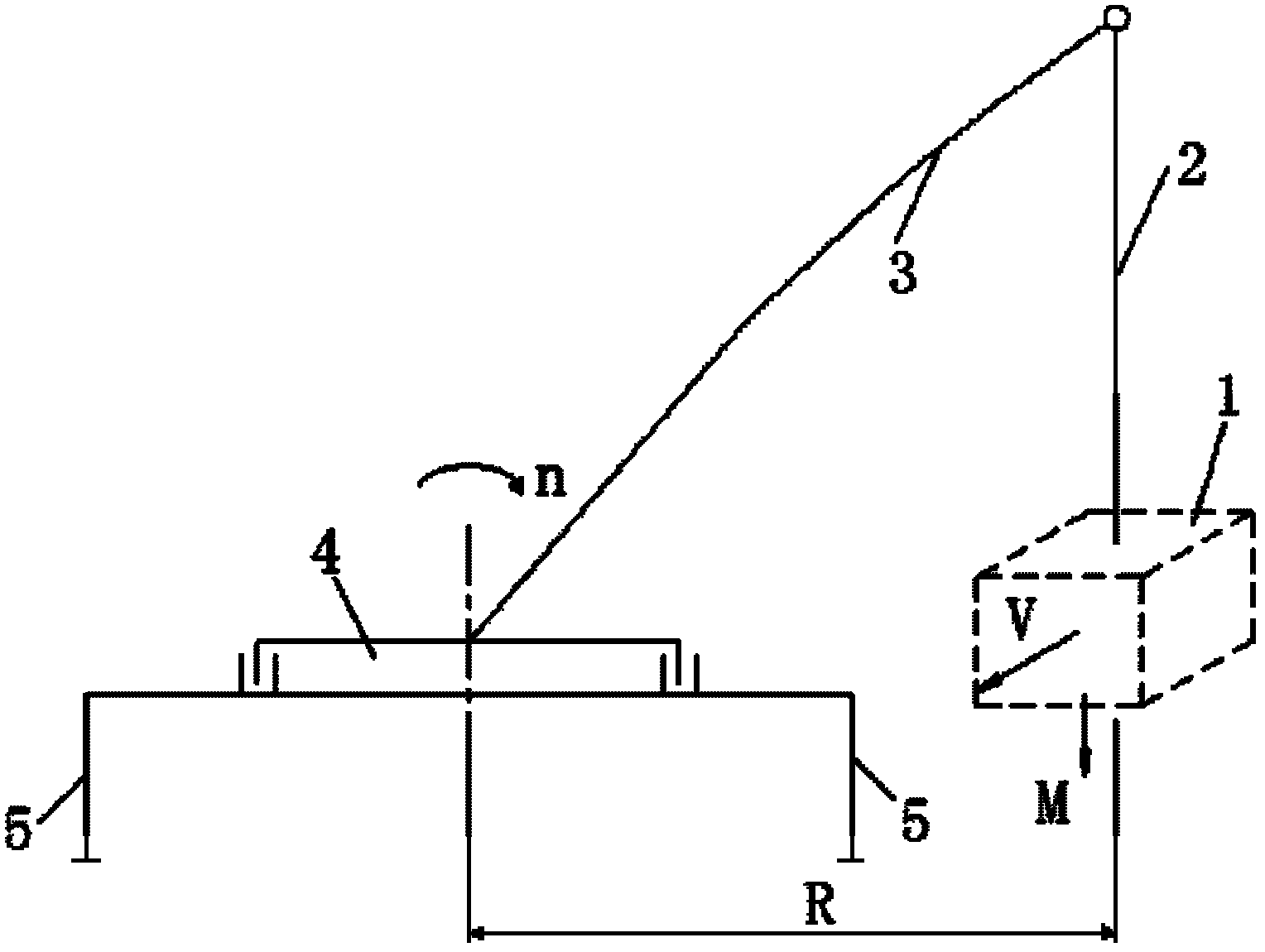 Rotatable engineering machinery rotation constant power control method, system and engineering machinery