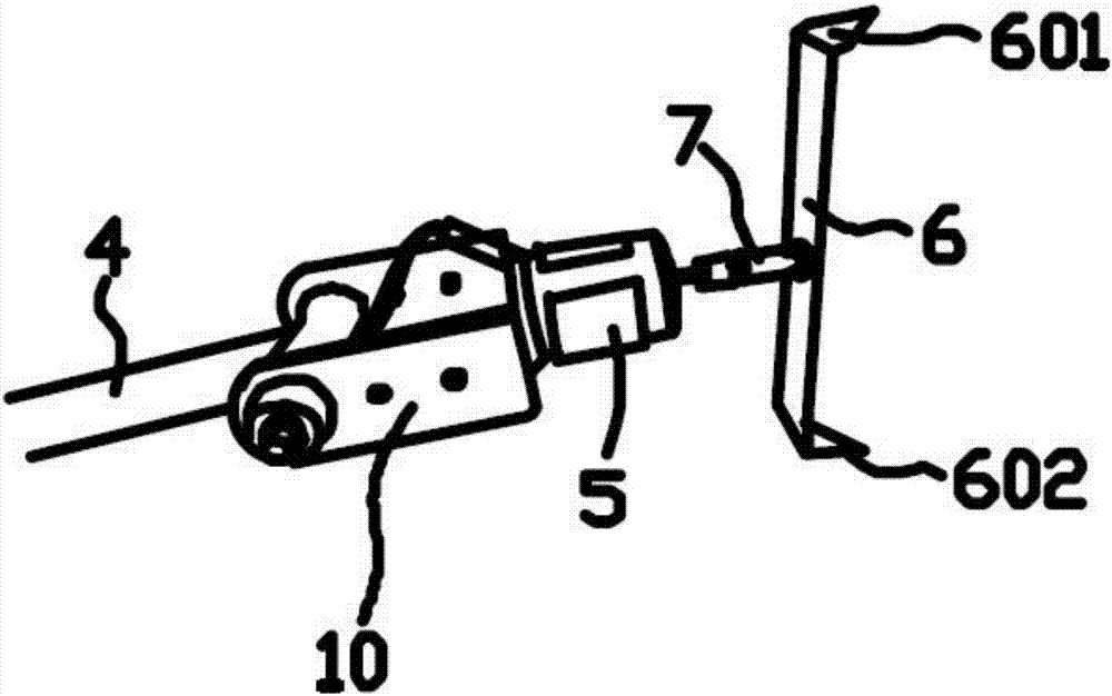 Electric film-breaking device for tobacco cultivation