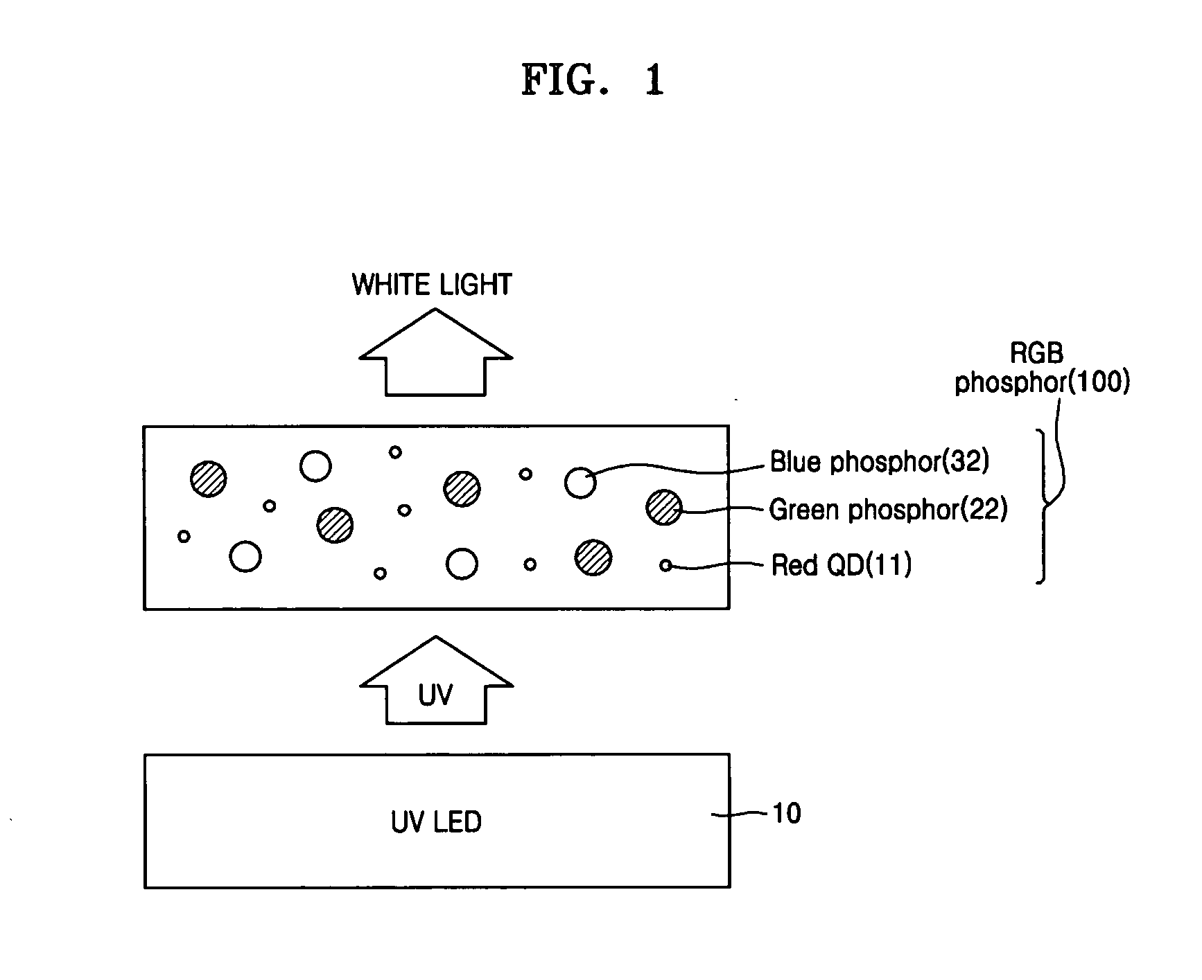 White light emitting device