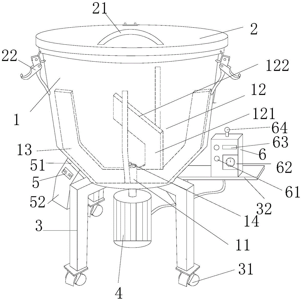 Small-sized mixer