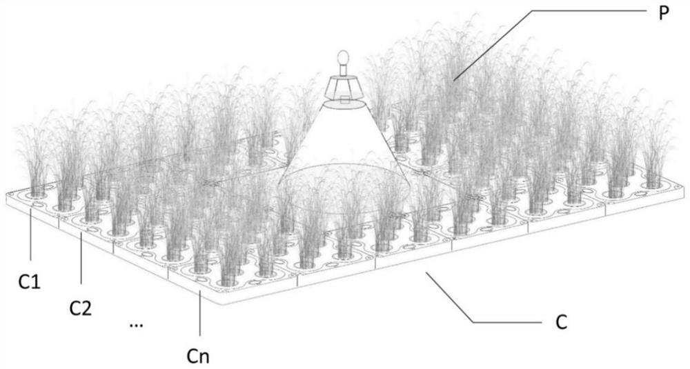 Anti-displacement intelligent floating bed, ecological floating island, system and working method