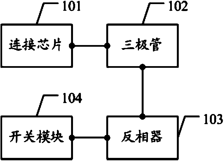 Security visual intercom circuit