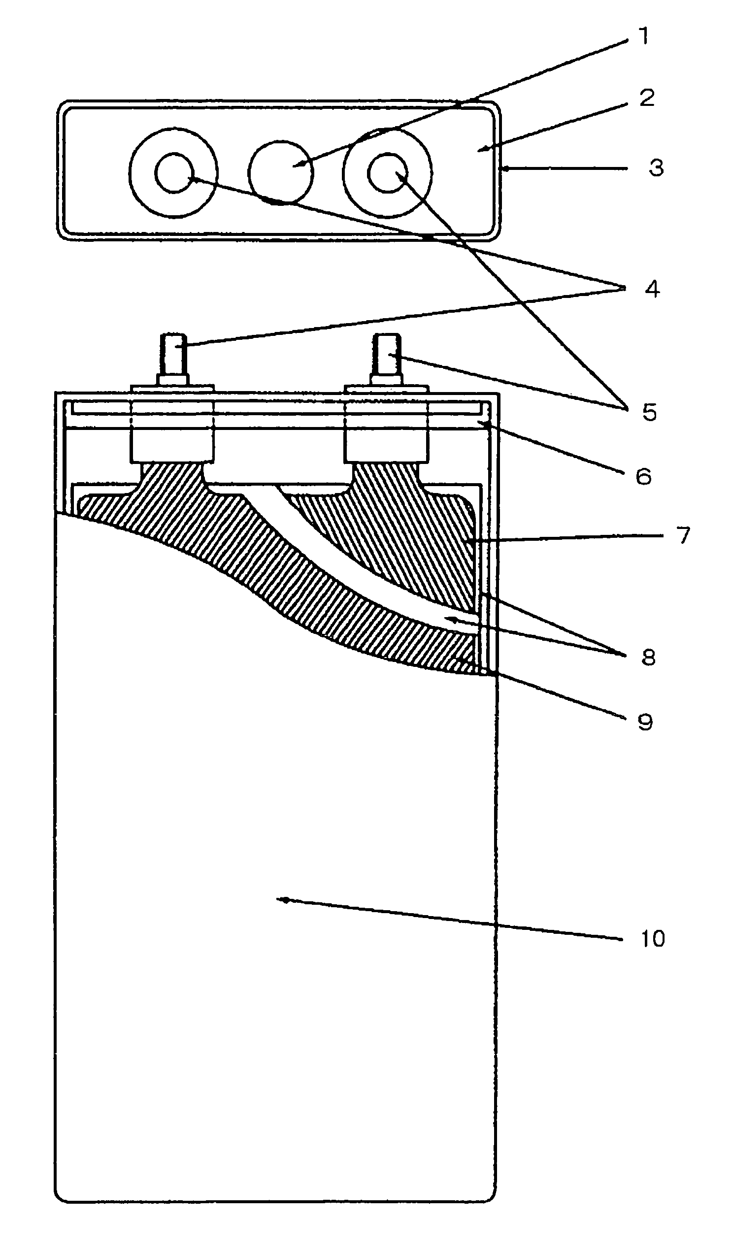 Active substance of positive electrode and non-aqueous electrolyte battery containing the same