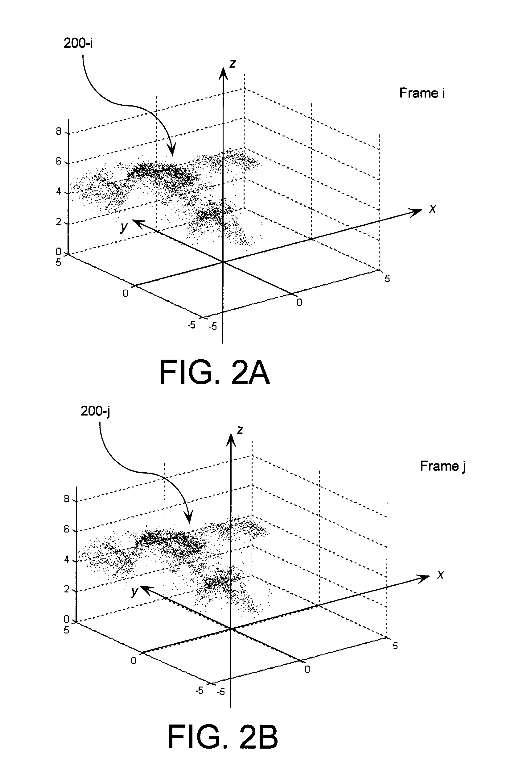 Registration of 3D point cloud data by creation of filtered density images