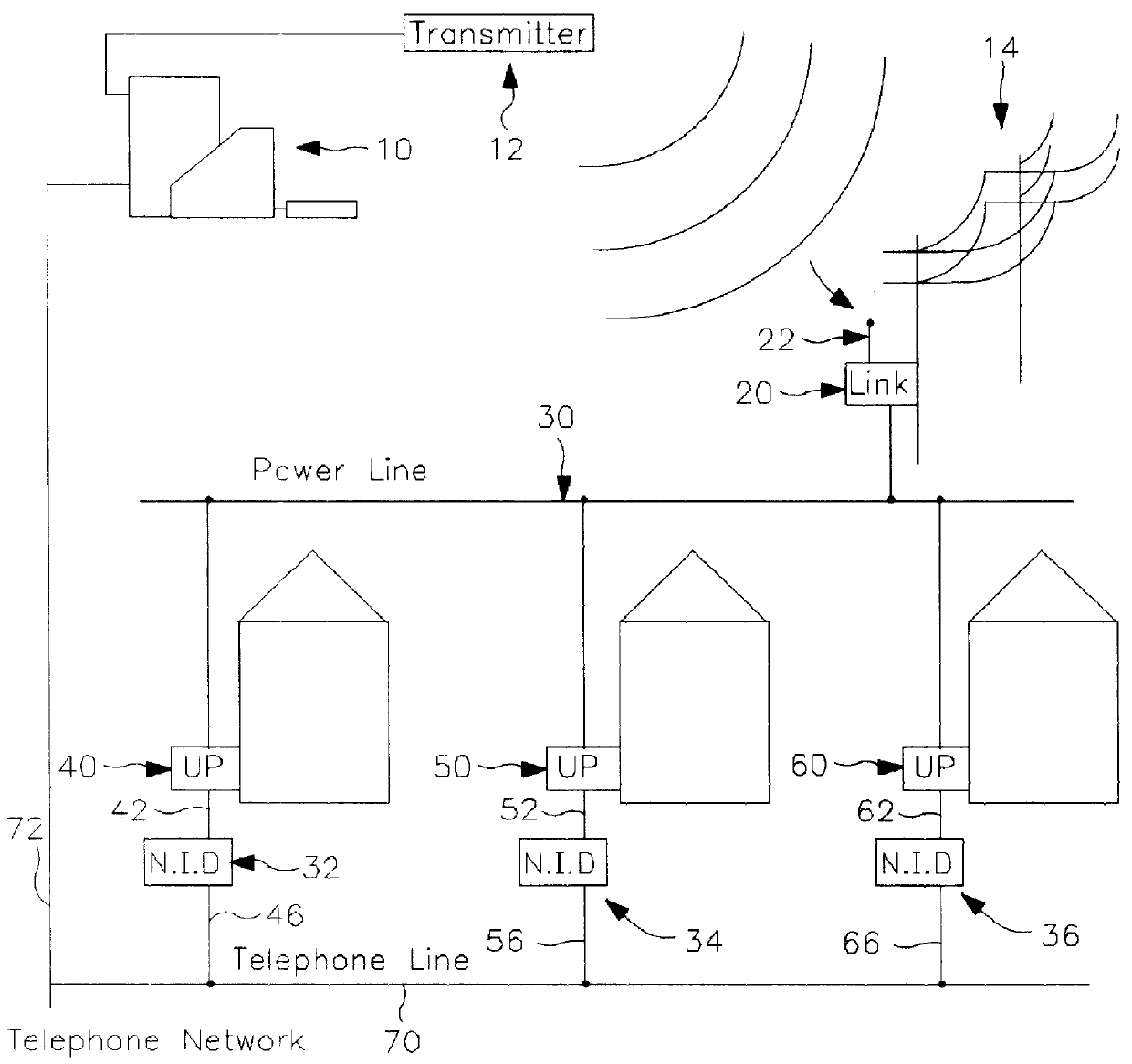 Method and apparatus for detecting and reporting a defective telecommunications line