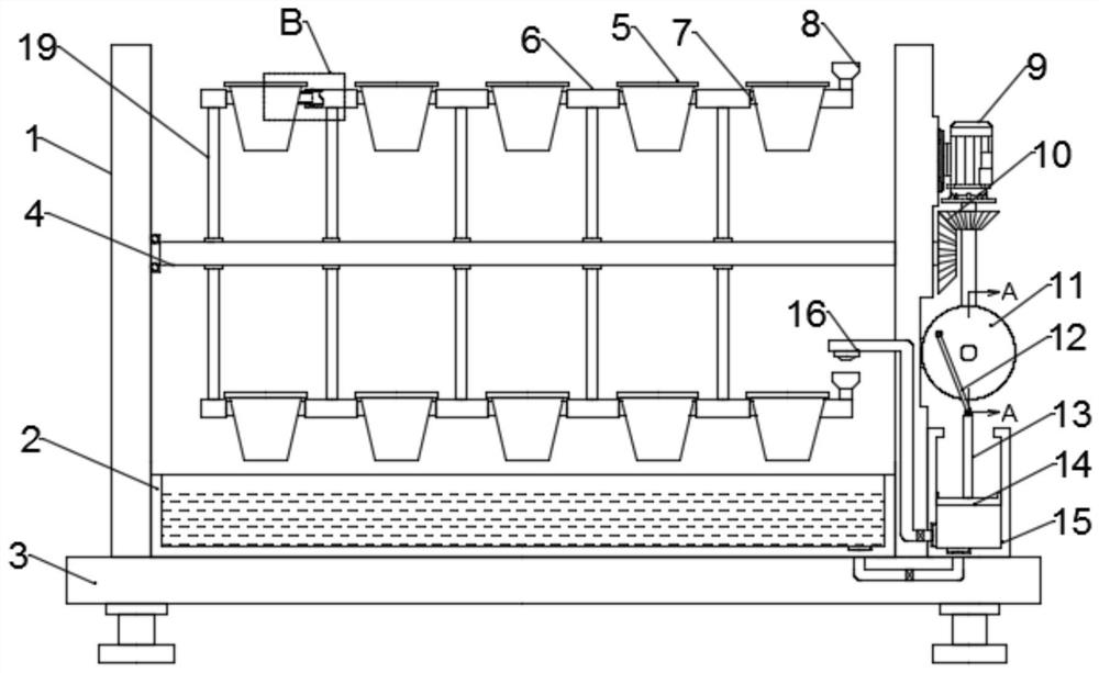 device for planting vegetables