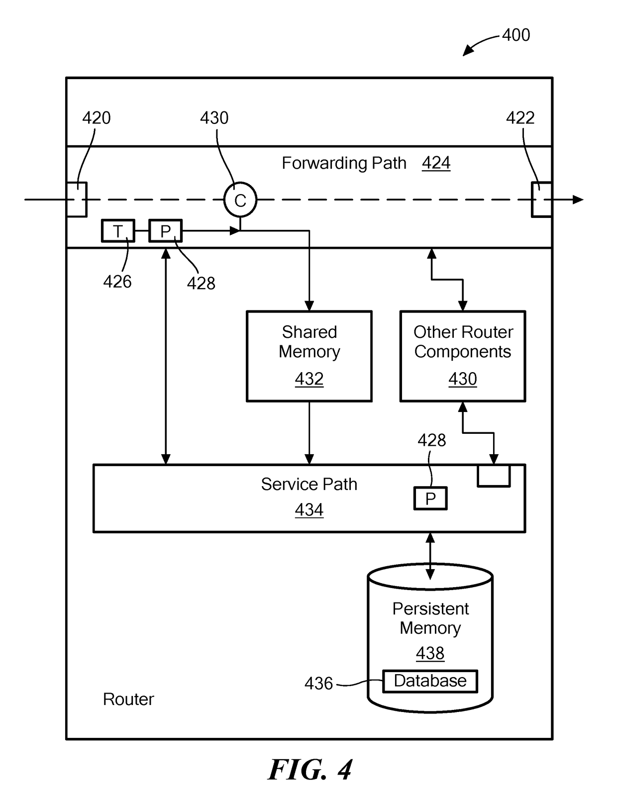 Link status monitoring based on packet loss detection