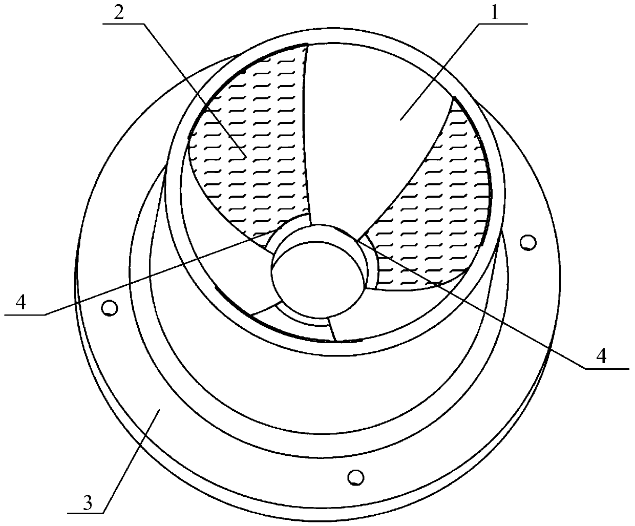 Clamping device and clamping method for concave processing of large aspect ratio aspheric optical element