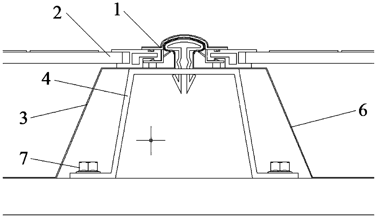 Roof photovoltaic building integrated system and rapid installing clamp