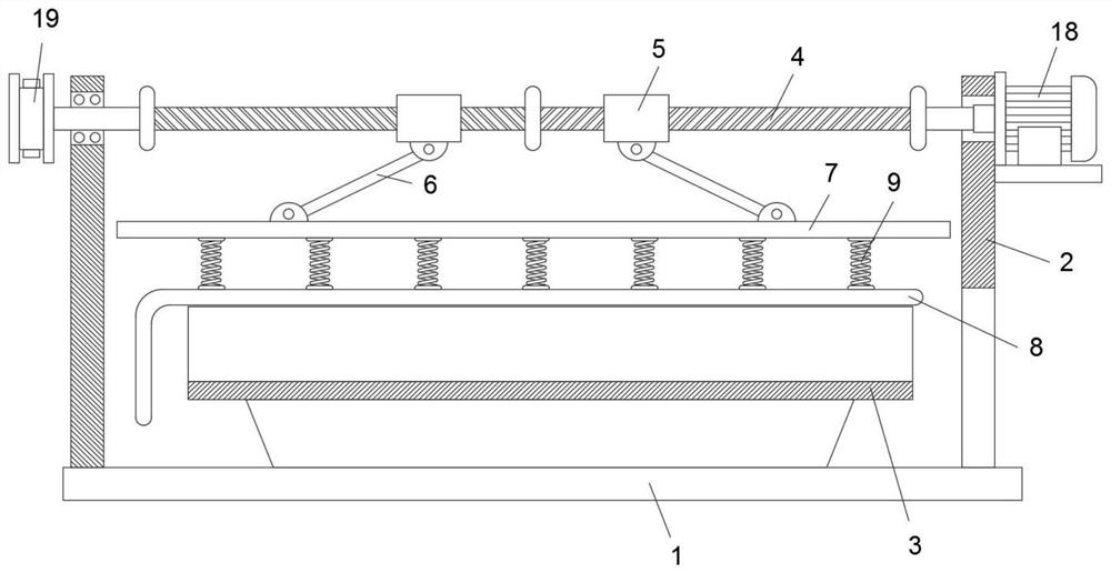 A kind of side grinding device of wood board for furniture production