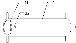 Anti-drop wear-resisting novel thin film paper tube