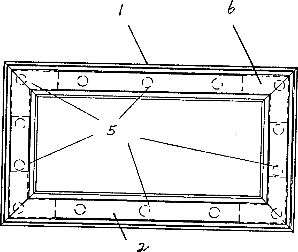 Blast pipe valve connecting flange