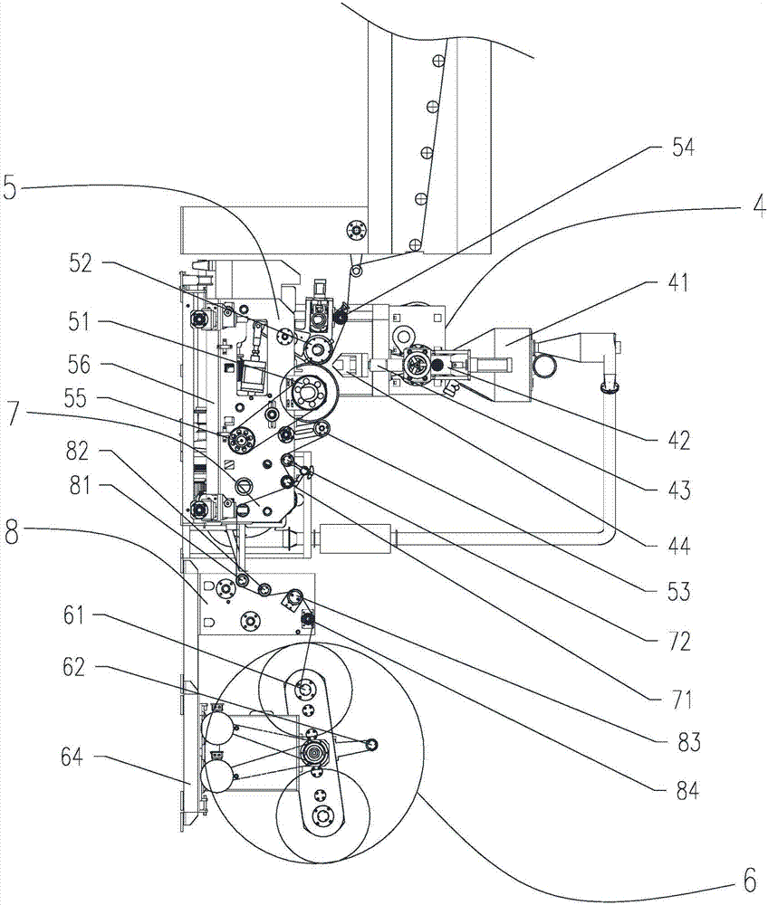 Production setup and preparation method of self-adhesive aluminum-plastic composite foil