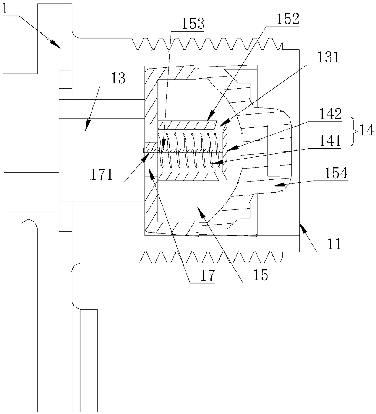 Water inlet valve and washing machine