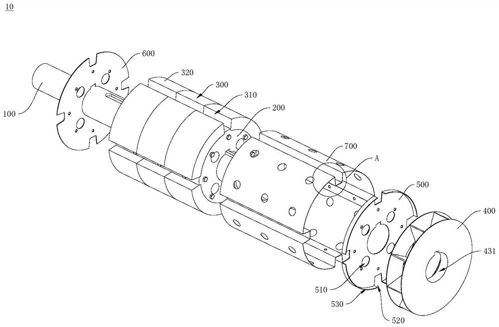 Rotor structure and generator