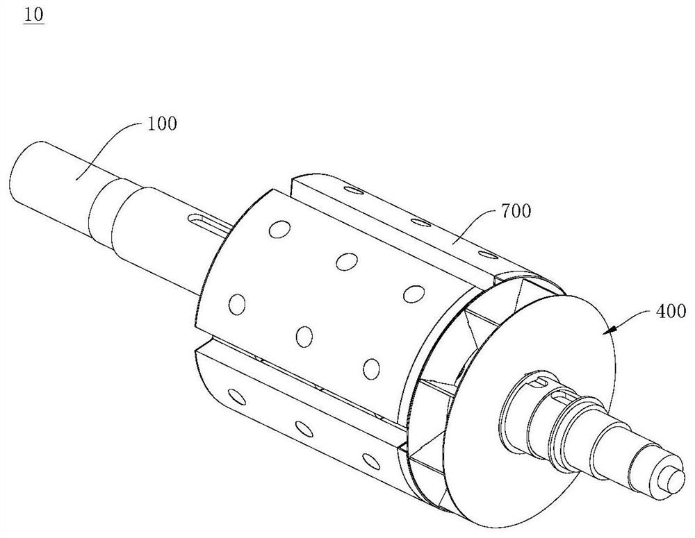 Rotor structure and generator