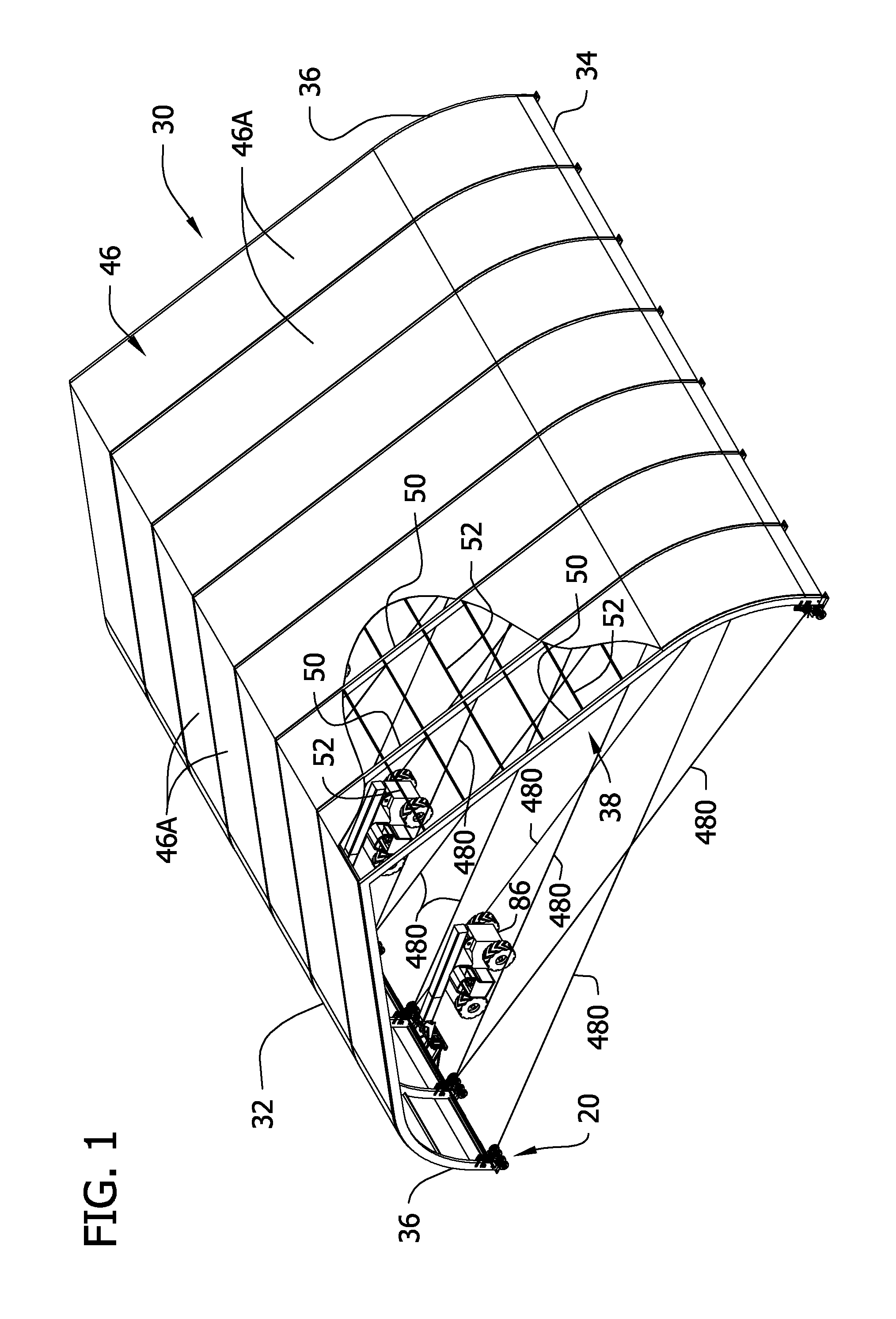 Method and system for moving a large temporary building