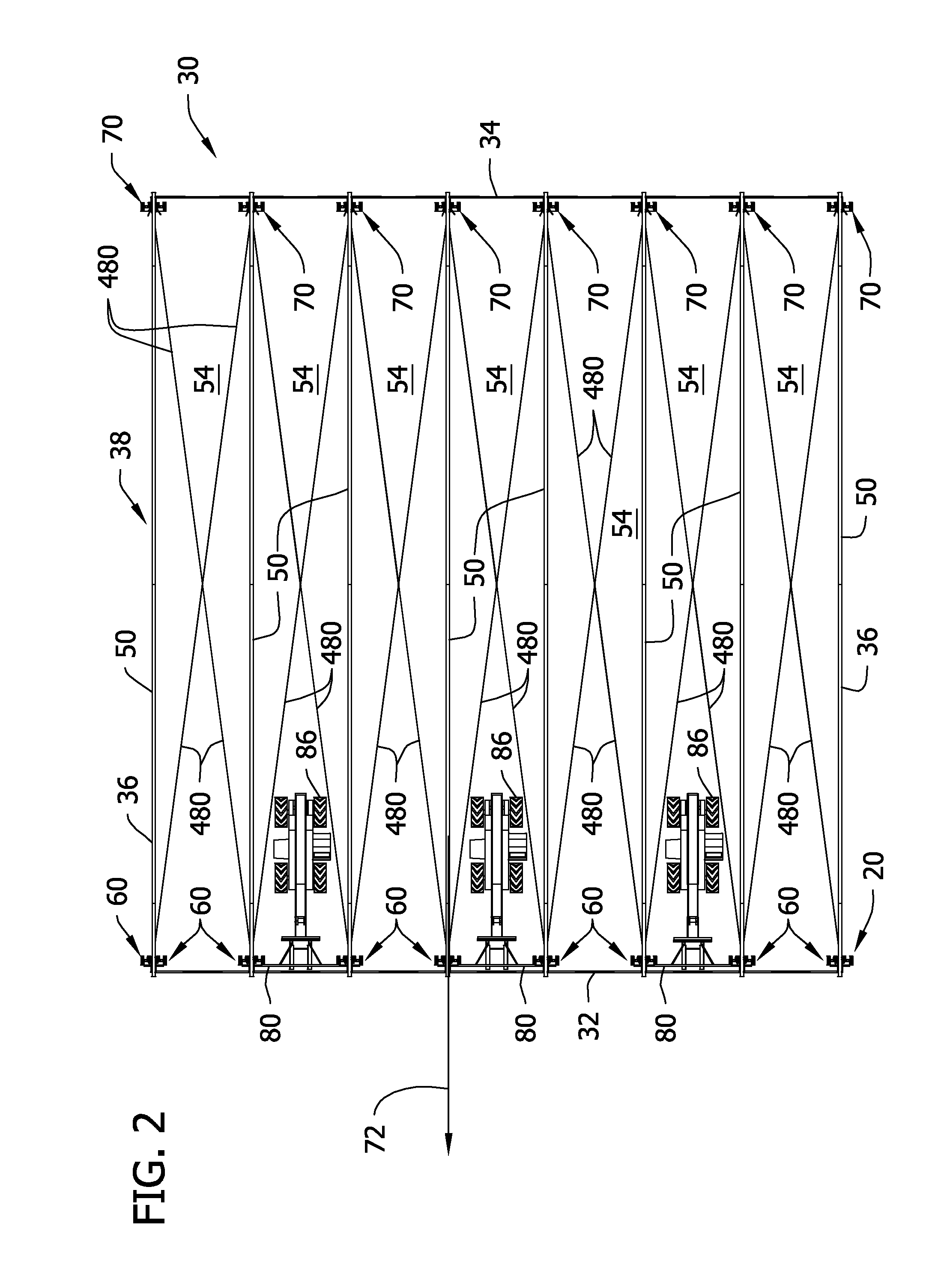 Method and system for moving a large temporary building