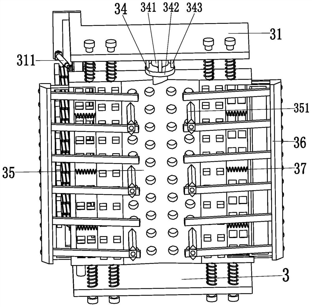 A device for burying water supply and drainage pipelines in muddy areas