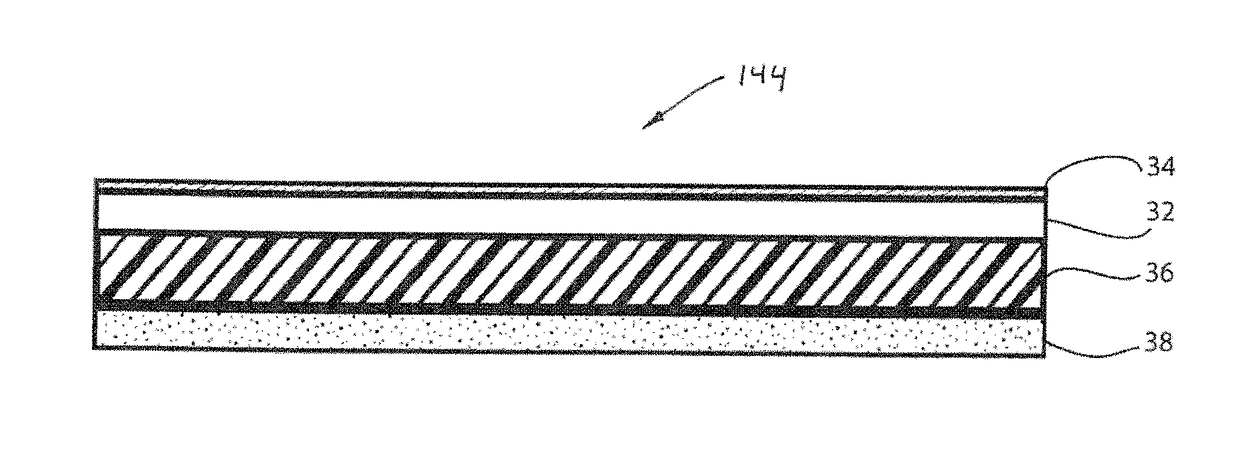 Multi-layer sheet having functional surfaces for use on a 3-d printer and related methods