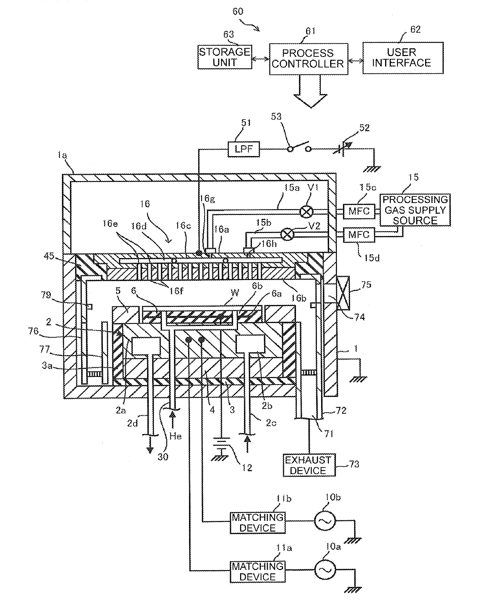 Substrate temperature control method and plasma processing apparatus