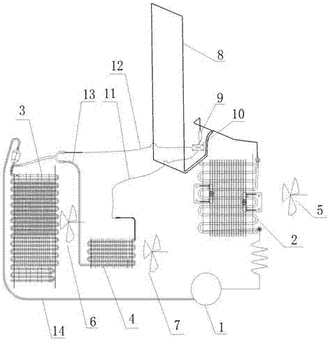 Air-cooling refrigerator control method