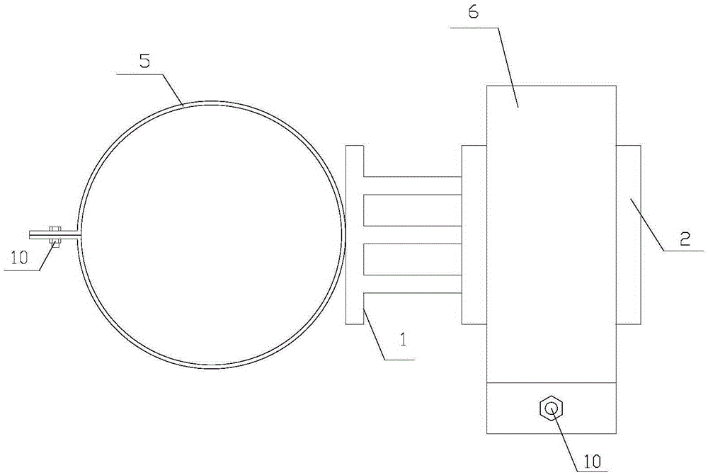 Friction damper for ancient timber structure tenon-mortise joints