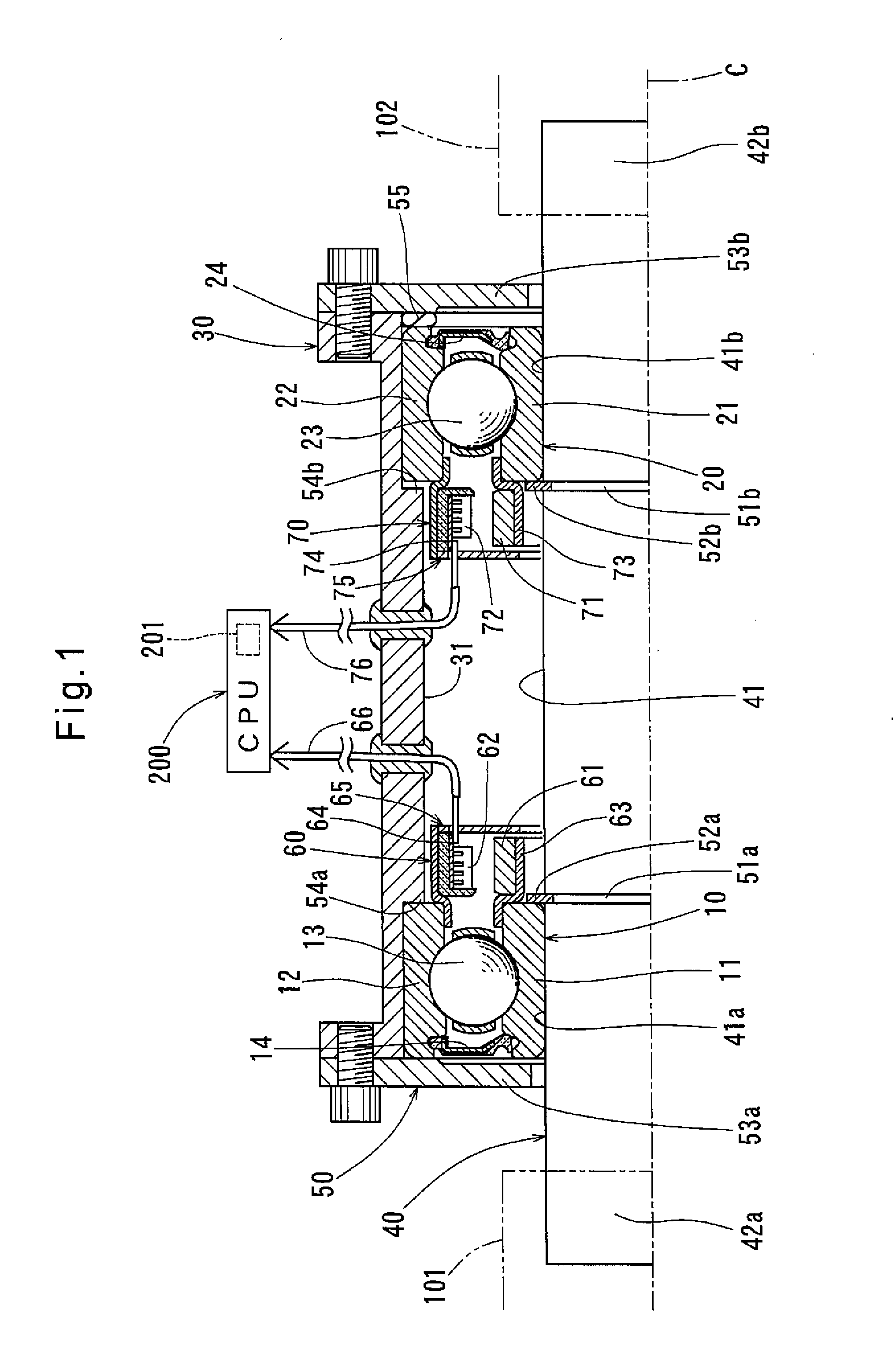 Torque sensor unit