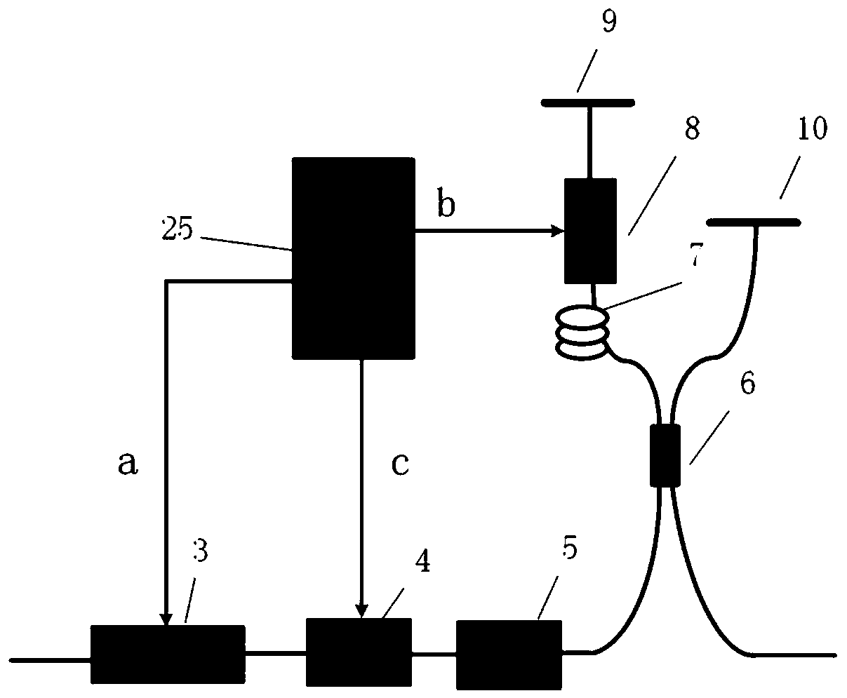 Optical fiber vibration sensor based on delayed phase-modulated chirped pulse pairs