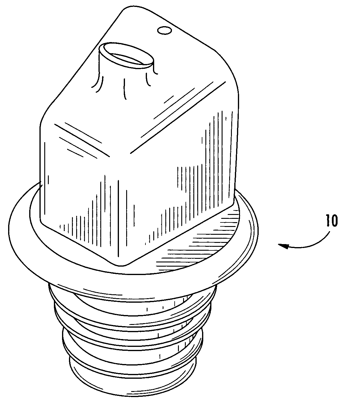 Apparatus for providing illumination of fluid streams