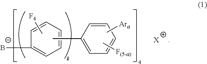 Electron-accepting compound and composition for charge-transporting film, and luminescent element using same