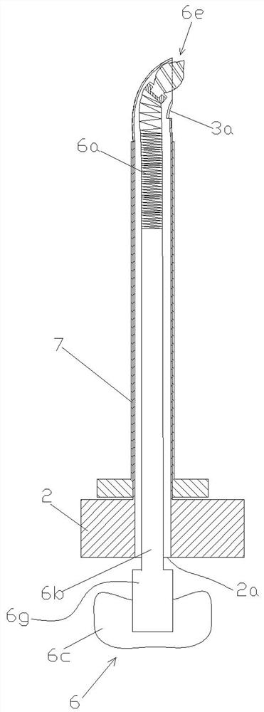 Arc bone channel boring device for percutaneous vertebroplasty