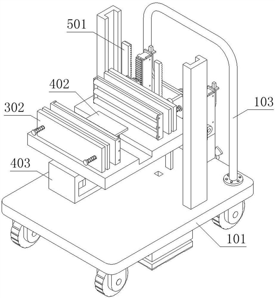 Workpiece transfer device with braking function