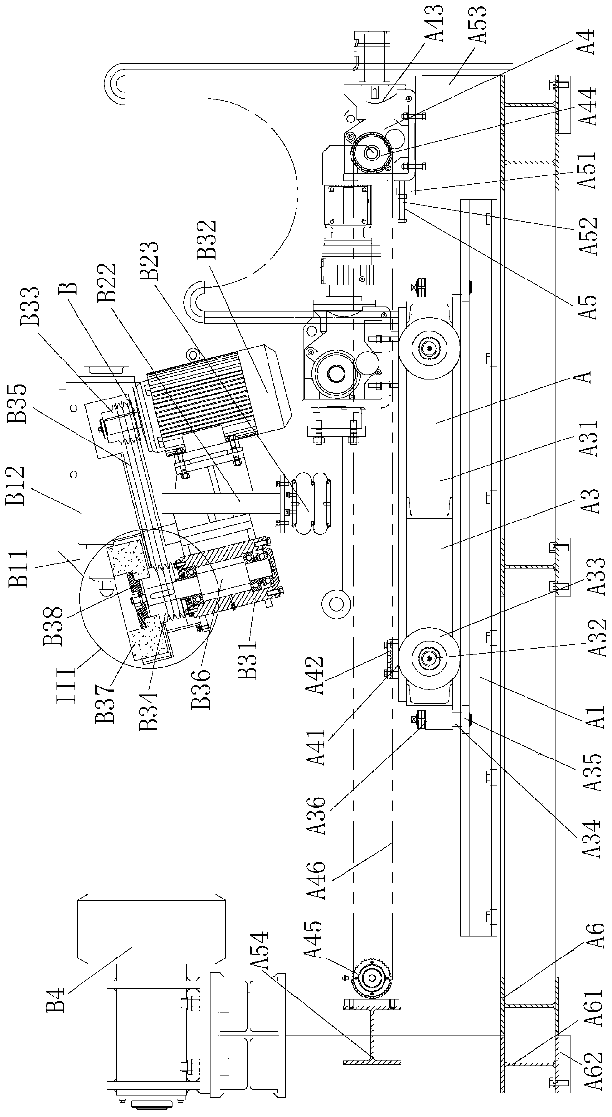 Machining production method special for nodular cast iron pipe finishing unit