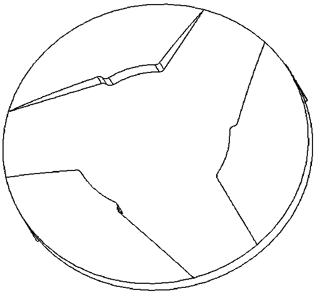 Improved multifunctional butterfly plate based on electric planer type shaft structure and butterfly valve formed by same