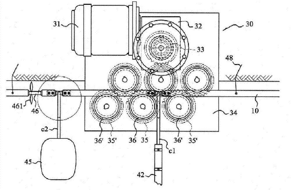 Plankton collecting device