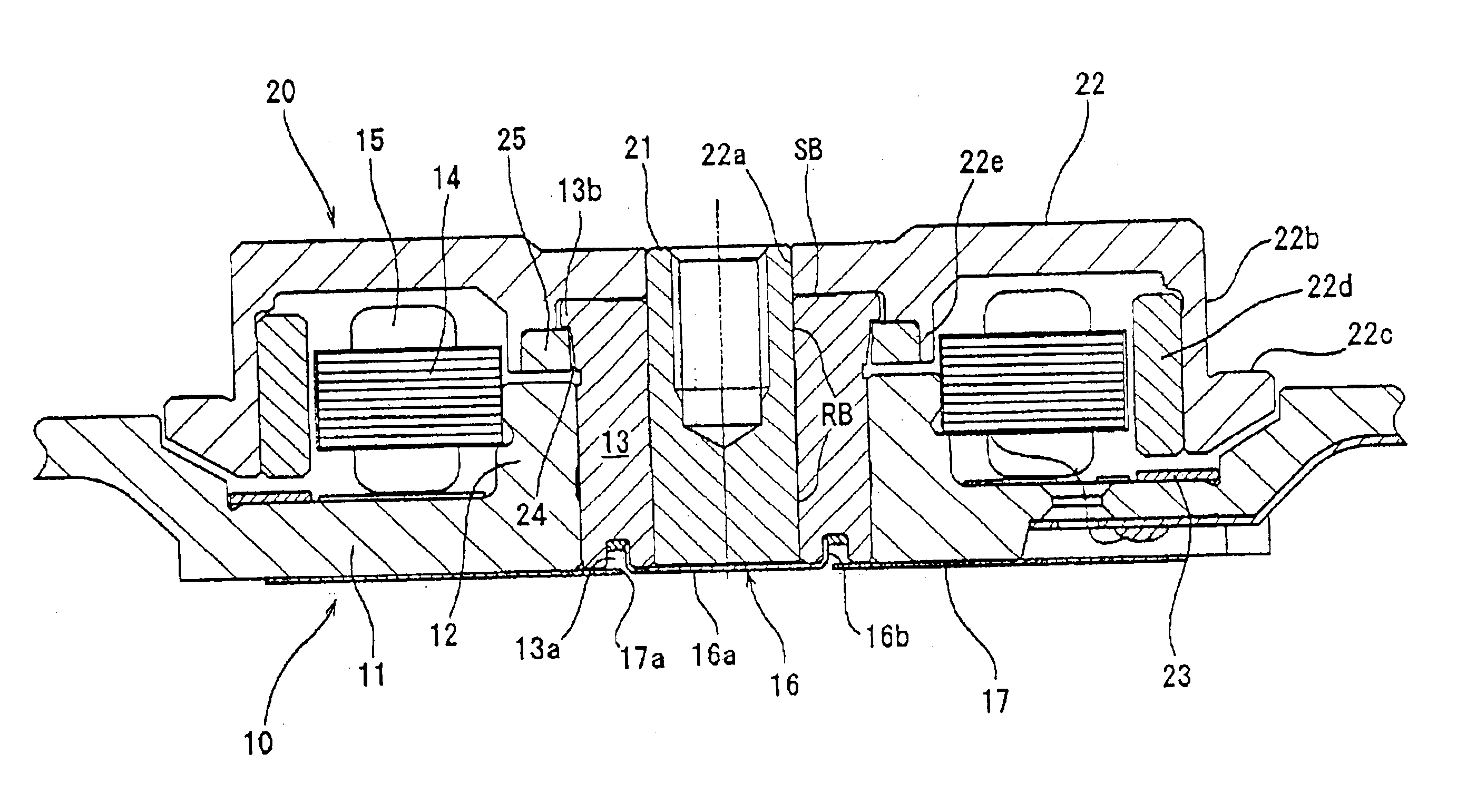 Dynamic pressure bearing apparatus