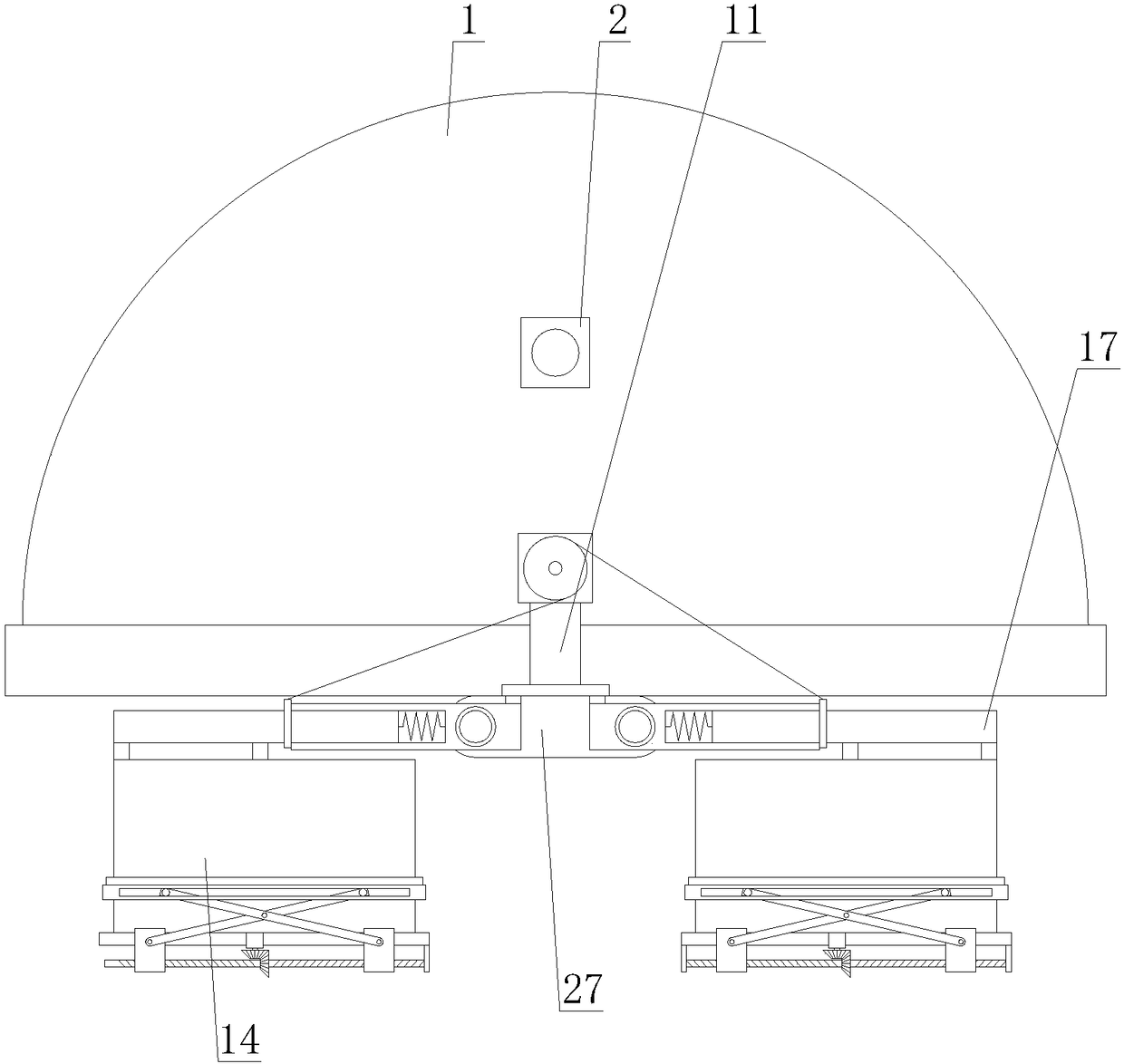 Augmented reality (AR) helmet with lens retracting and releasing function for engineering design